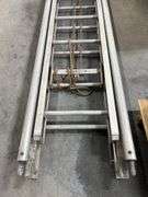 Commercial Grade 40ft Aluminum Extension Ladder with Legs- Late Addition