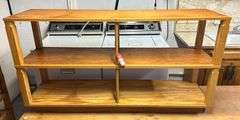 Wooden Display Shelves