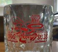 Vintage Dog N Suds Root Beer Mugs