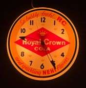 Royal Crown Cola Dualite Lighted Clock