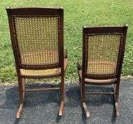 Matching Caned Bottom Rockers