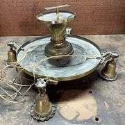 Vintage Ceiling Mounted Light Fixture From Kaul **** Funeral Home in Palmyra