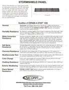Nicorr Stormshield 29 Gauge Metal Siding/Roofing, qty: 25 sheets & Sure Loc #10 1.5" Hex Head Metal Screws, qty: 500 screws