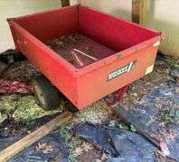 Huskee 17 Cu Ft Dump Style Lawn Cart