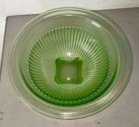 Green Depression Mixing Bowl