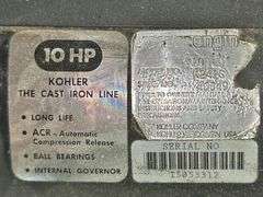 Koehler 10 HP Engine