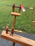 Early Primitive Spinning Wheel