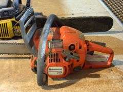 Husqvarna 235 & McCulloch Mac 3818 Gas Powered Chainsaws