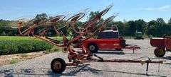 BEFCO 10-Wheel "V" Hay Rake