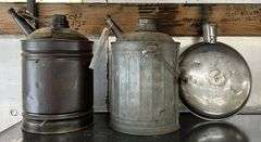 Vintage Canteen & Kerosene Cans