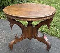 Early Decorative Oak Occasional Table