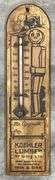 Koehler Lumber Louisville, KY Wooden Thermometer