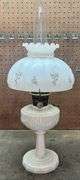 Vintage Alladin Tall Lincoln Drape Oil Lamp with Shade