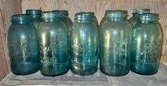 Blue Ball Half Gallon Jars