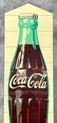 Coca-Cola Metal Arrow Sign