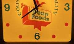 Dean Foods Dualite Clock