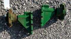2008 John Deere 458 Round Hay Baler with Tandem Wheel Attachment