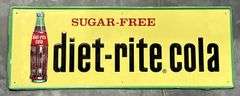 Diet-Rite Cola Metal Sign