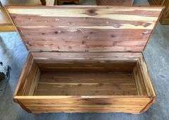 Solid Cedar Blanket Chest