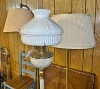 Vintage Floor Lamps & Household Items
