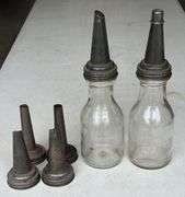 Glass Oil Jars & Tops