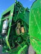 2008 John Deere 458 Round Hay Baler with Tandem Wheel Attachment