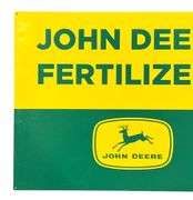 John Deere Fertilizers Metal Sign
