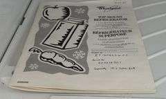 Whirlpool Refrigerator Freezer