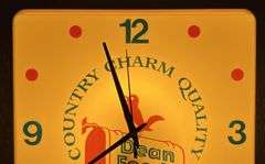 Dean Foods Dualite Clock