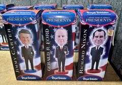 Royal Bobbles Limited Edition Presidential Bobble Heads