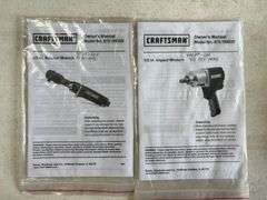 Craftsman 3/8" & 1/2" Pneumatic Impacts