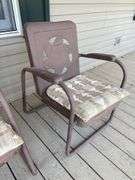 Outdoor Metal Rockers & Chair
