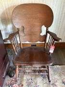 Vintage Rocker & Occasional Table