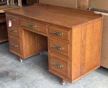 Schmidt Cabinets Oak Desk