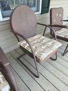 Outdoor Metal Rockers & Chair