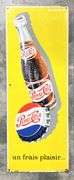 Pepsi-Cola Metal Sign