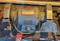 6" Bench Grinder & C-Clamps