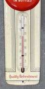 Coca-Cola Red Top Metal Ball Thermometer
