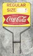 Coca-Cola Metal Rack Sign