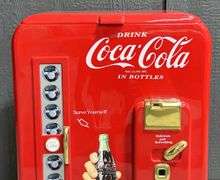 Coca-Cola Machine Themed Cooler