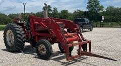 1976 IH 674 Tractor with IH 2250 Loader