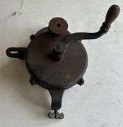 Bench Mounted Hand Crank Grinder