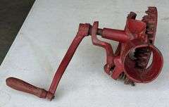 Red Chief Hand Crank Corn Sheller