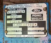 1987-1998 Ford 1320 Tractor with Mid-Mount Ford 914 Mower