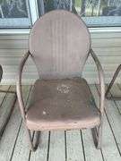 Outdoor Metal Rockers & Chair