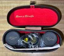 Vintage Binoculars & Beretta Air Soft Gun