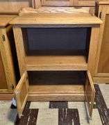 Solid Oak Cabinet