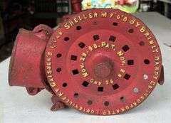 Red Chief Hand Crank Corn Sheller
