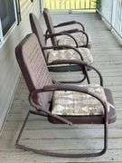 Outdoor Metal Rockers & Chair