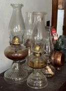 Vintage Oil Lamps